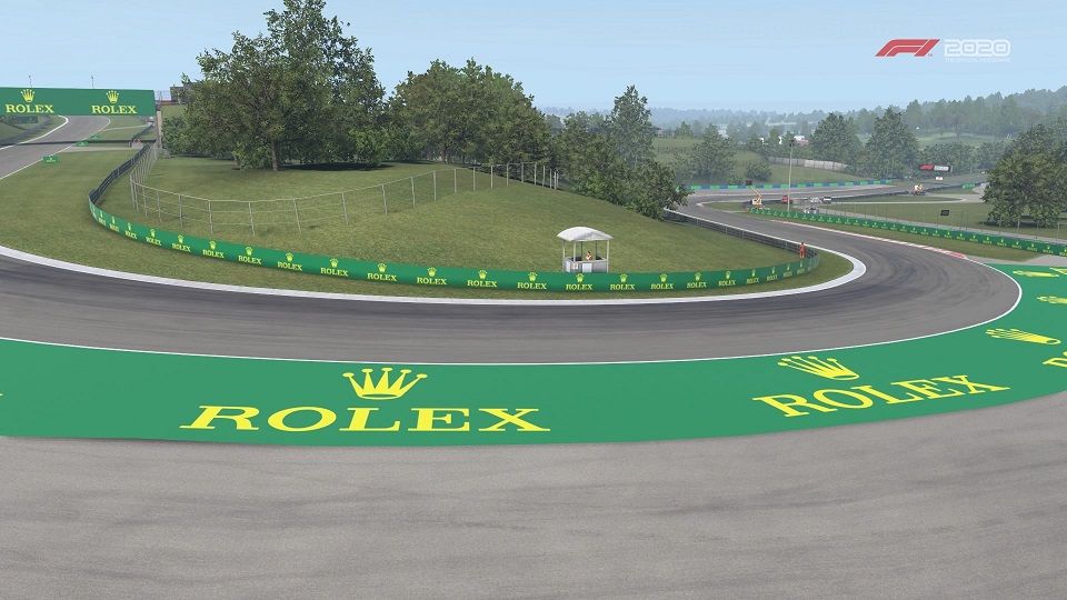 F1 2020 Hungarian GP Hungaroring Turn 3