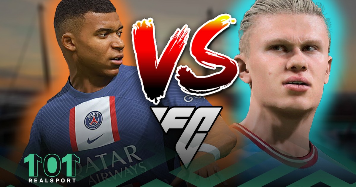 EA Sports FC 24 Haaland vs Mbappe