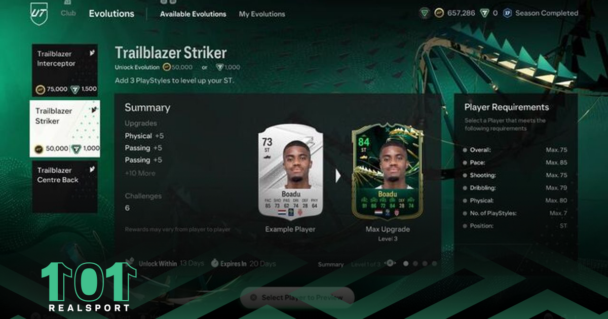 Trailblazer Striker FC 24