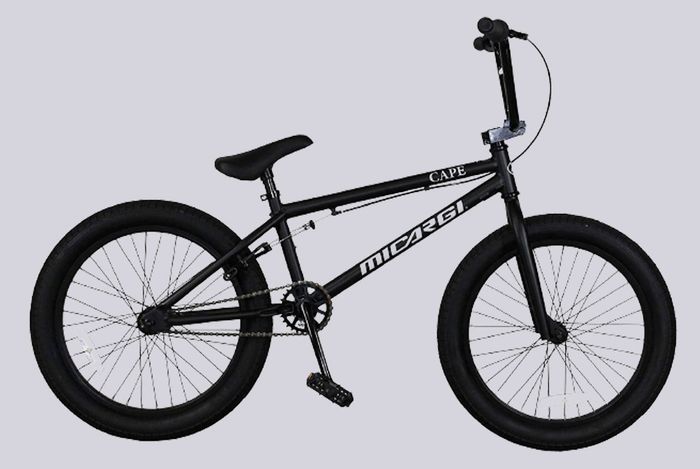 Best BMX bike Micargi product image of an all-black bike.
