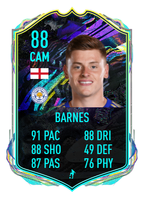 BARNES! The Englishman can be picked up in a Silver Upgrade pack!