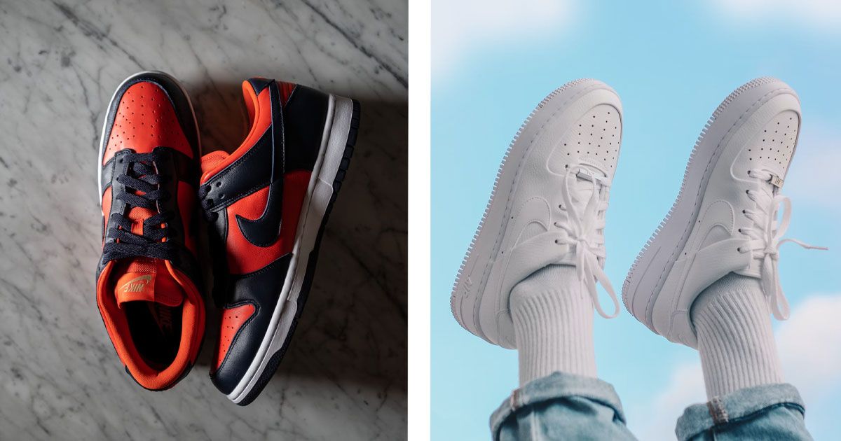 Nike Dunk vs Air Force 1: What's the difference?