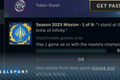 Mystery champion mission screen in League of Legends