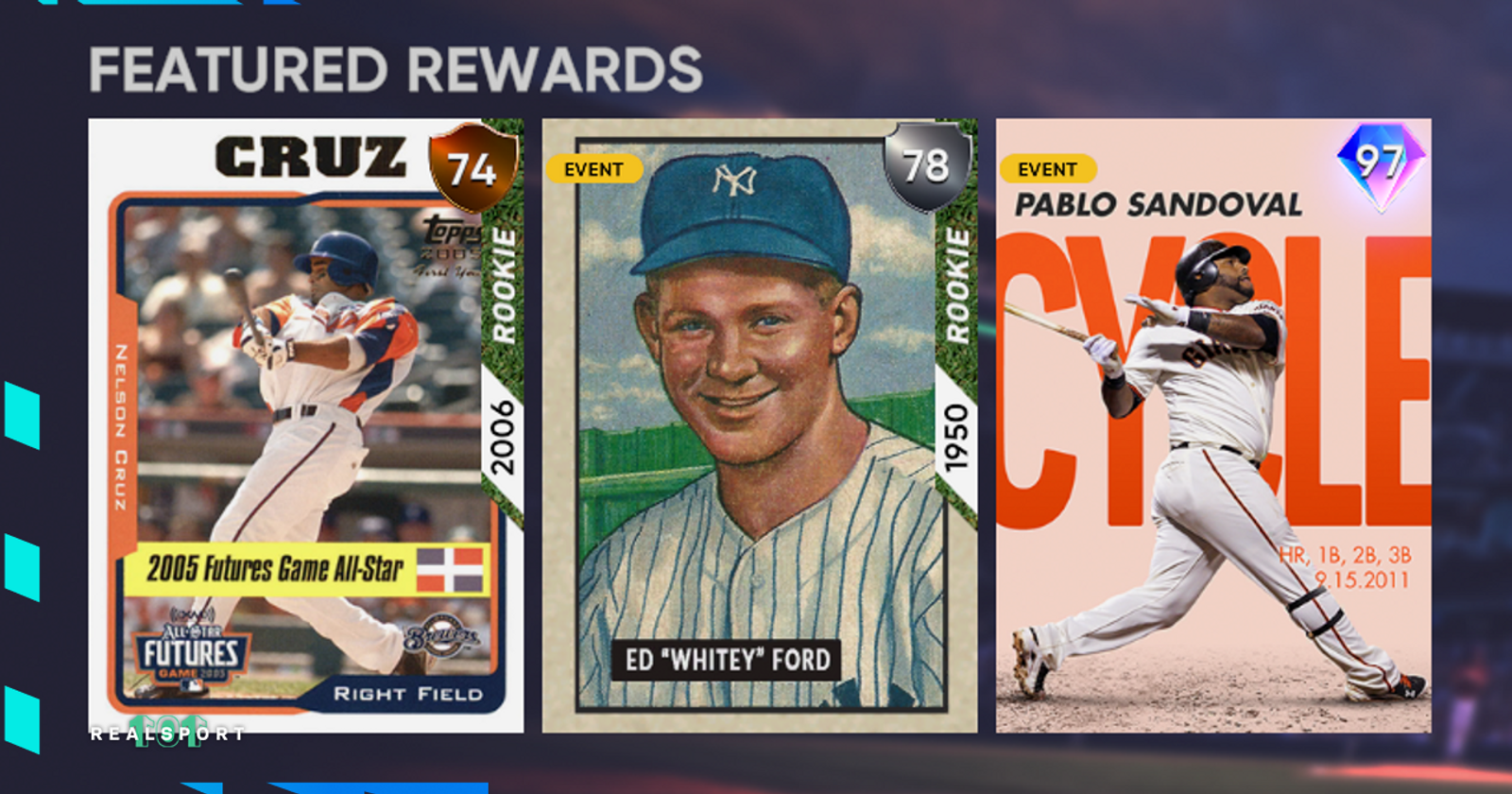 MLB The Show on X: 🧠DOUBLE DAILY MOMENT POINTS🧠 Go play your Daily  Moment today and get Double Points towards 💎Milestone Pablo Sandoval and  the Nelson Cruz and Whitey Ford Evolution Keys! #