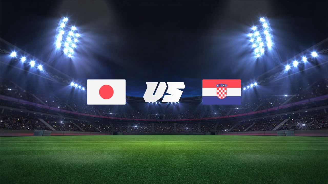 japan vs croatia flags