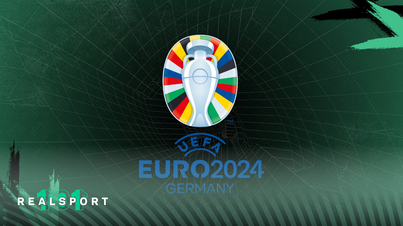 UEFA EURO 2024 Qualifying logo with green background