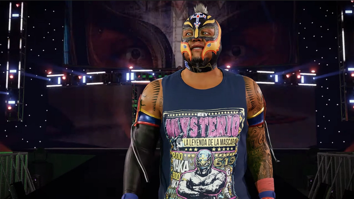 WWE 2K22 Cover Star Rey Mysterio