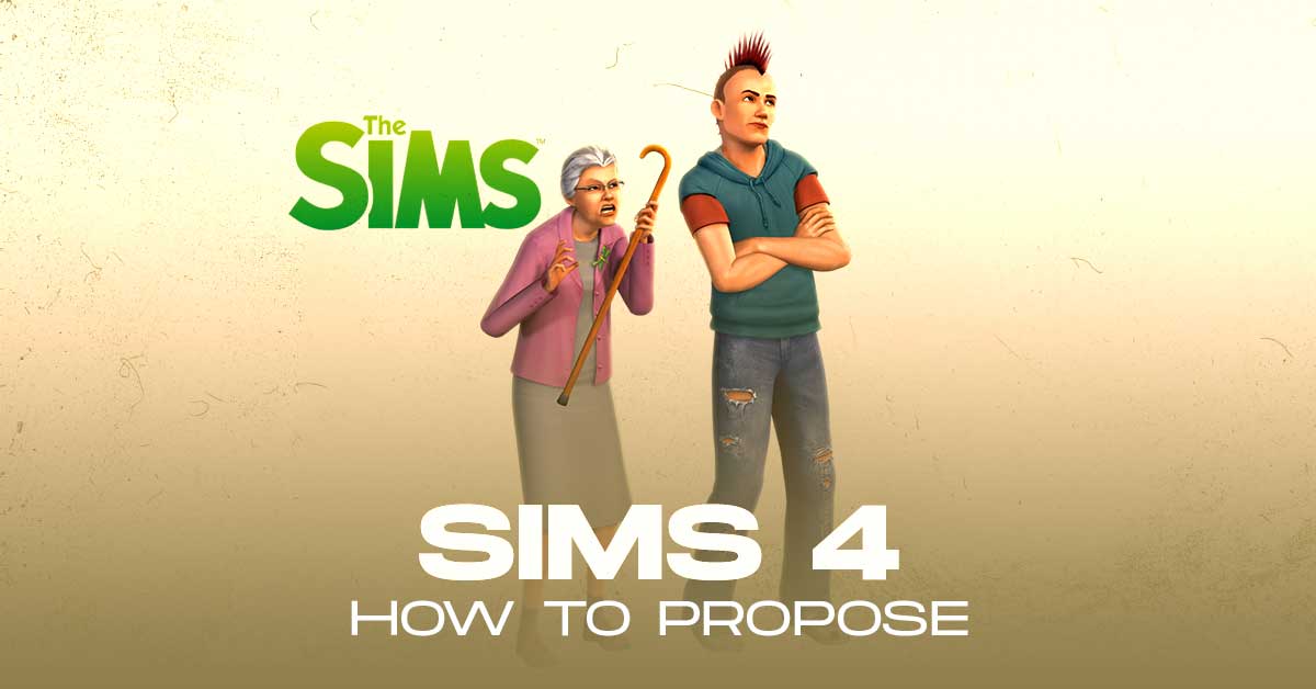 sims 4 getting married