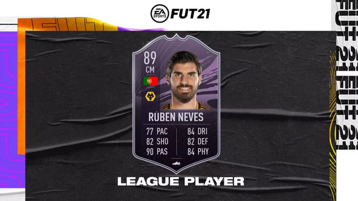Ruben Neves FIFA 21 FUT 21 Card Image