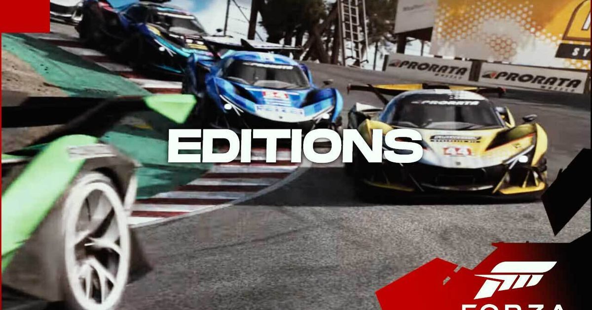 Forza Motorsport Editions: Deluxe Edition, Ultimate Edition, Pre