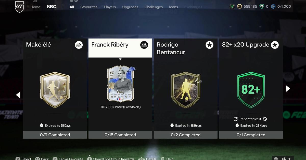 FC 24: TOTY Icon Ribery SBC