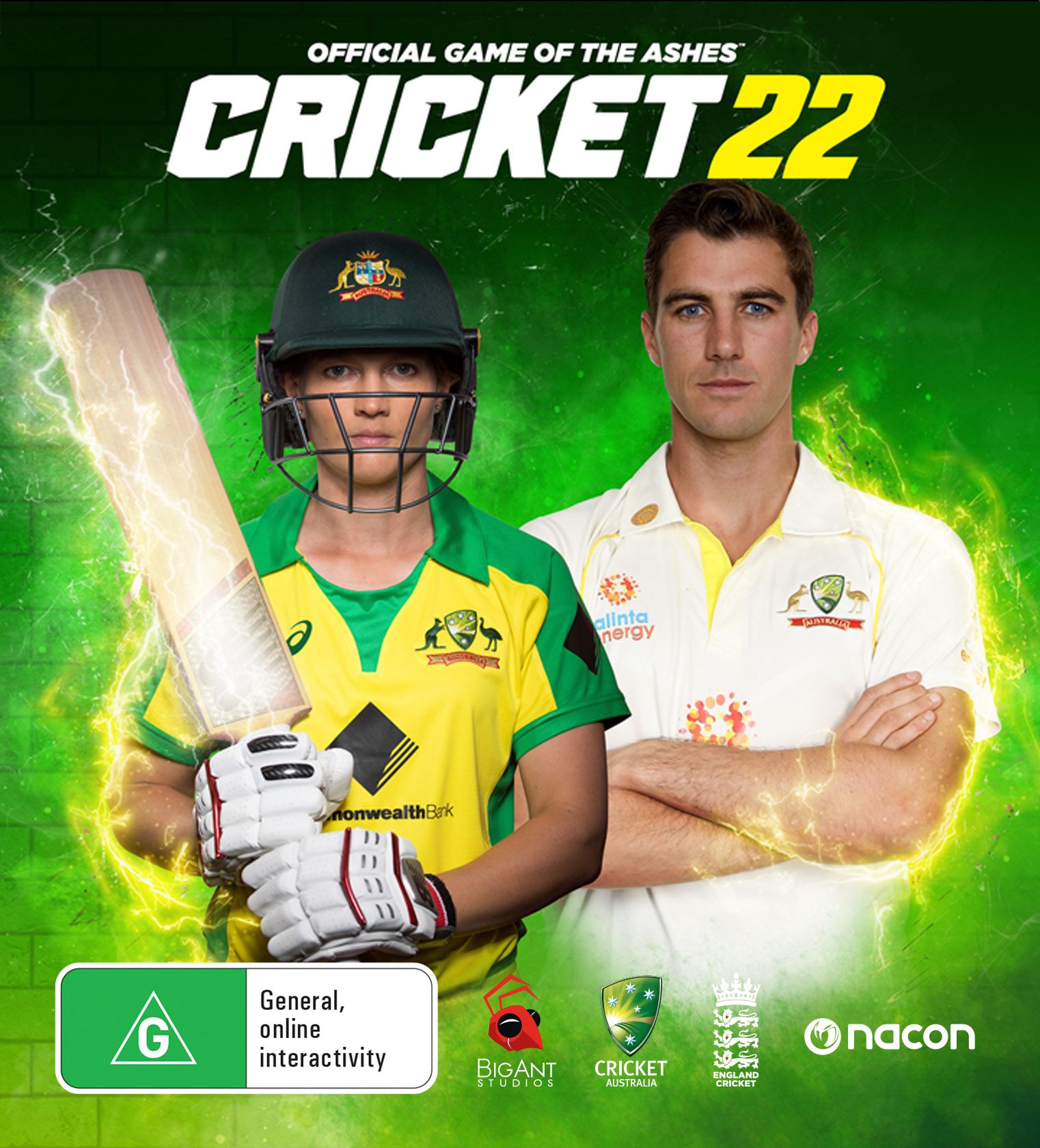 cricket 22 cover art cummins lanning