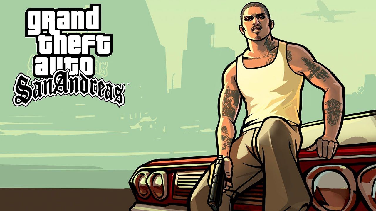 Grand Theft Auto Remasters San Andreas Key Art