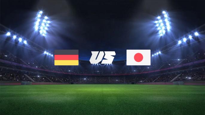 germany vs japan flags