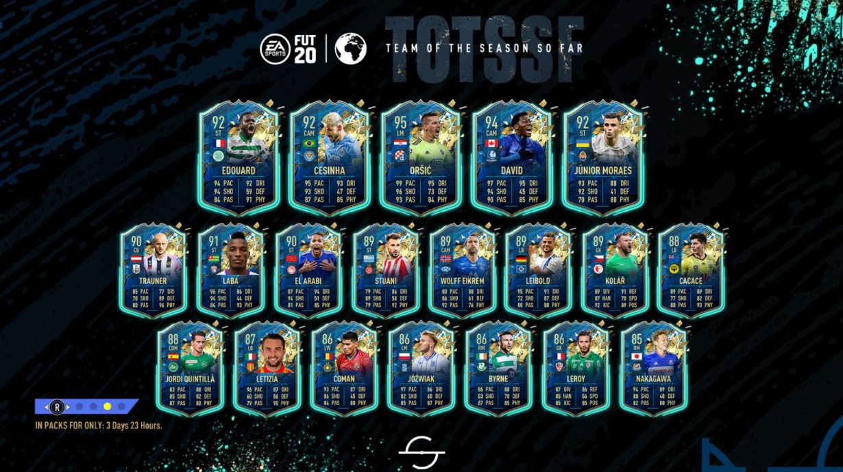 FIFA 20 Rest of World ROW TOTS So Far REVEALED Orsic Junior