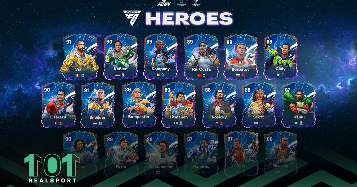 hero cards for