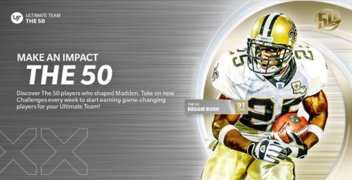 Madden 21 Ultimate Team The 50 Reggie Bush