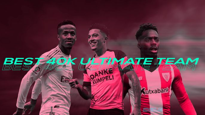 Fifa 20 Ultimate Team The Best 40k Squad Sancho Militao Williams More - get players of team roblox
