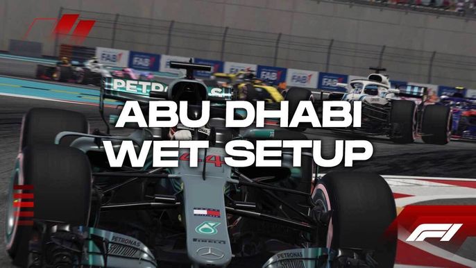  F1 2020 Abu Dhabi Grand Prix Wet Setup Guide - Career my 