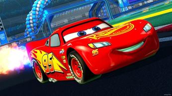 Lightning McQueen car in Rocket League
