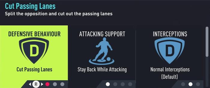 fifa 22 instructions stay back while attacking