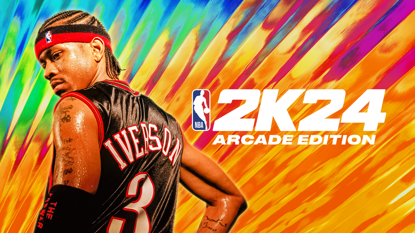 NBA 2K24 Arcade Edition cover athlete Allen Iverson