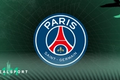PSG badge with green background