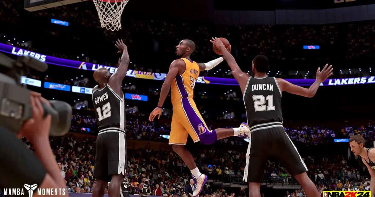NBA 2K24 Kobe Bryant in Mamba Moments