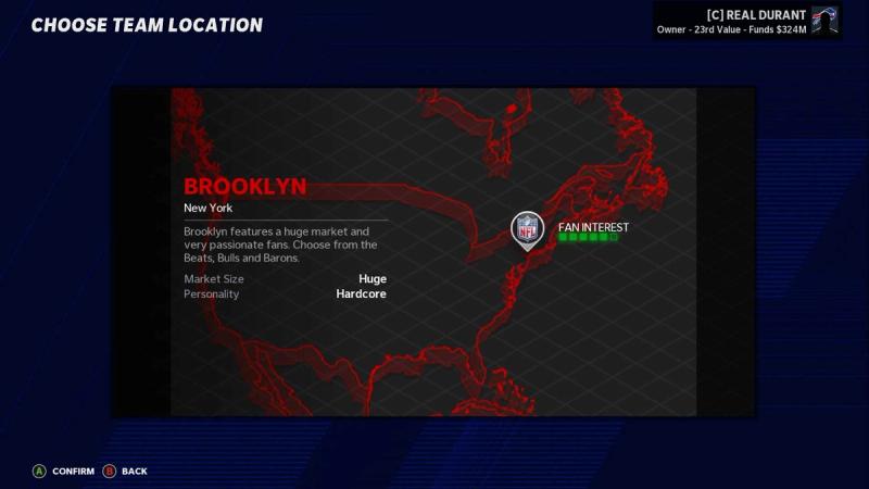 Madden 21 Franchise Relocation: Brooklyn team names, uniforms, & more