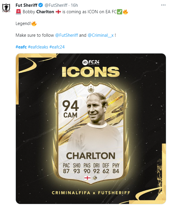 EA Sports FC 24 Icons: All Confirmed Legends Of The Game