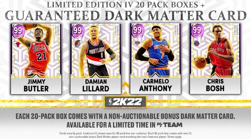 NBA 2K22 MyTEAM Limited Edition