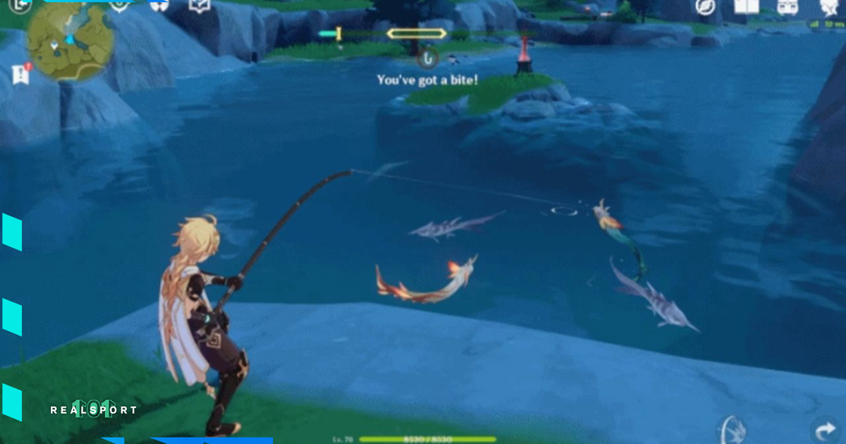 Where to find fishing spot locations in Genshin Impact