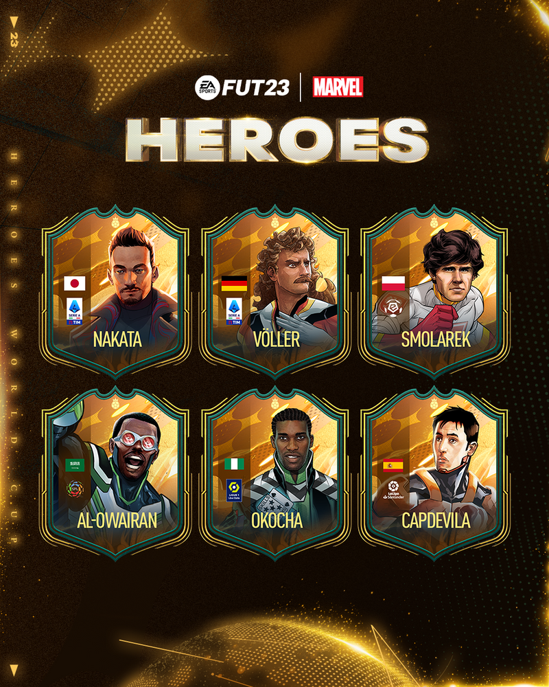 All FIFA 23 Heroes list