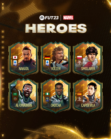 The Icons & Heroes of FIFA 23 Ultimate Team