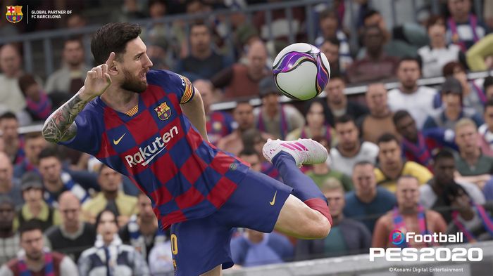 PES 2020 snapshot of Leo Messi