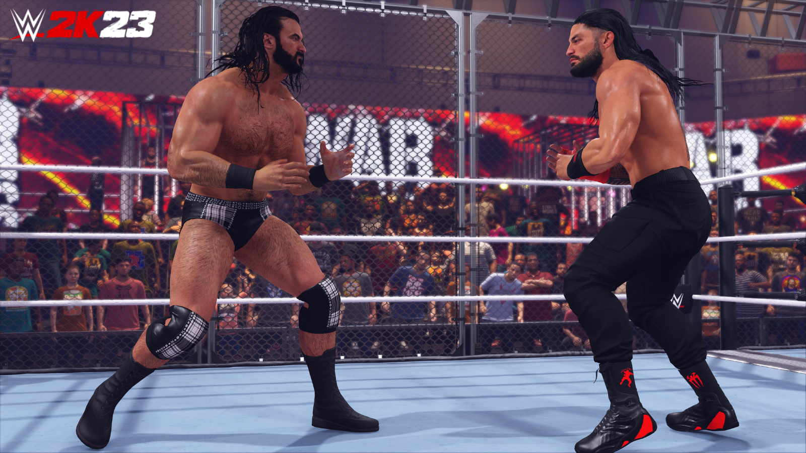 Roman Reigns Drew McIntyre WWE 2K