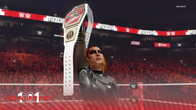 WWE 2K23 Becky Lynch Champion