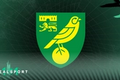 Norwich City badge with green background