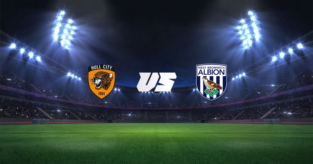 hull city vs west bromwich albion flags