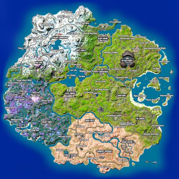 Fortnite Weekly Quests Season 3 Map