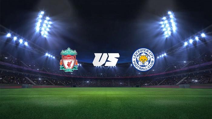 liverpool vs leicester city flags