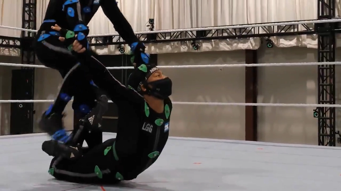 WWE 2K22 Motion capture cruiserweight champions development behind the scenes released
