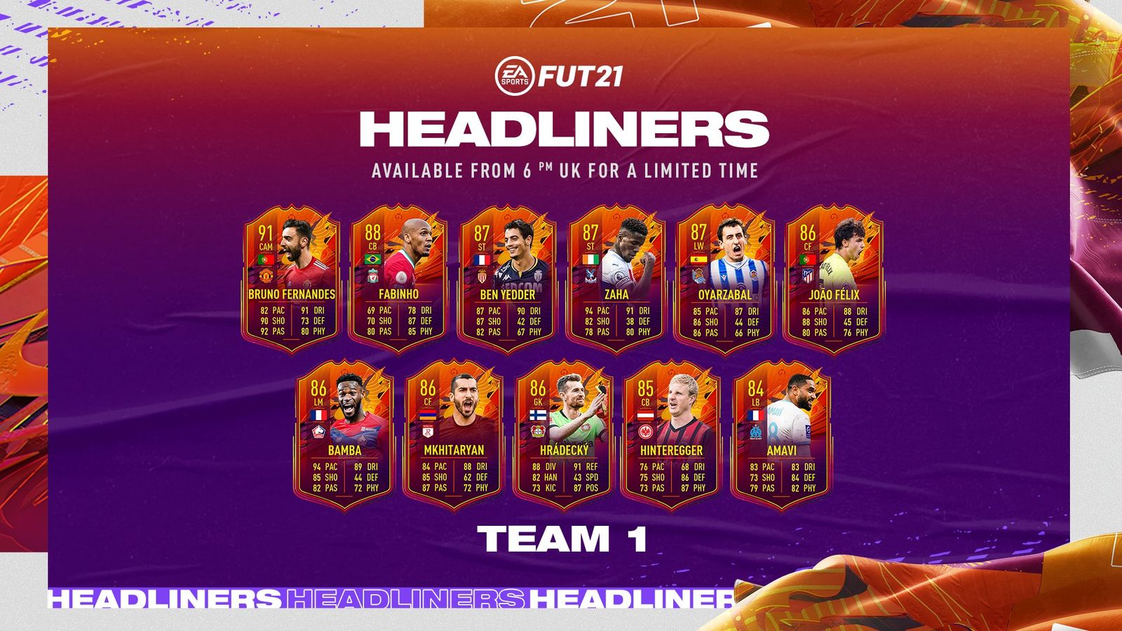 fifa 21 headliners team 1