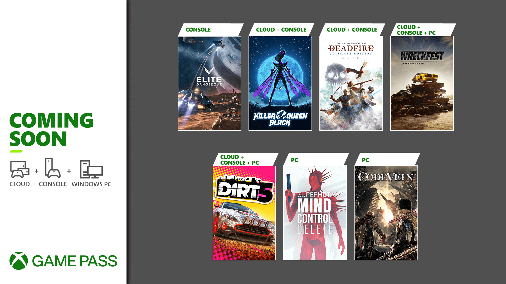 upcoming game pass games august 2018