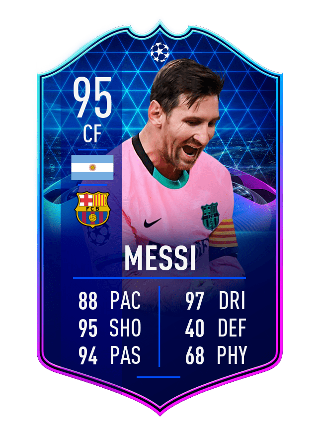 MESSI! A TOTGS Messi would be the icing on the cake!