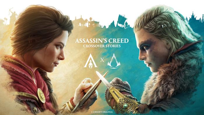 AC Valhalla Odyssey crossover stories DLC Kassandra and Eivor face off