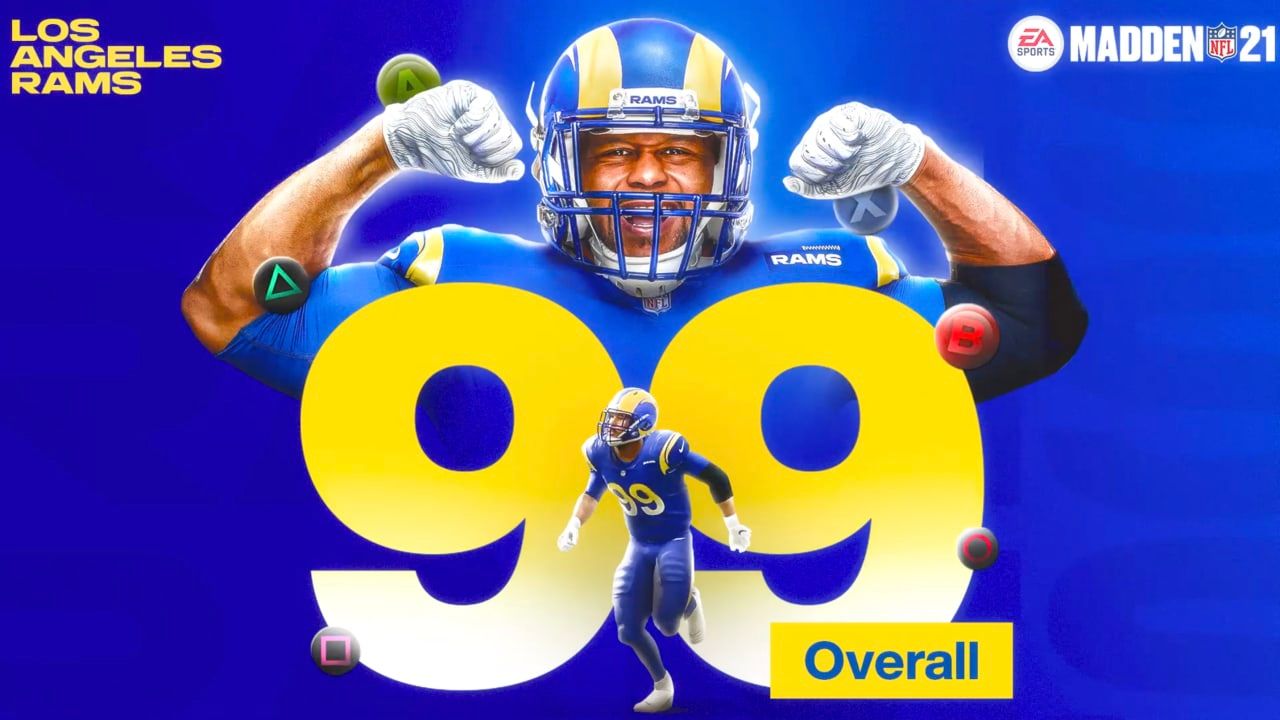 Madden 22 ratings Aaron Donald