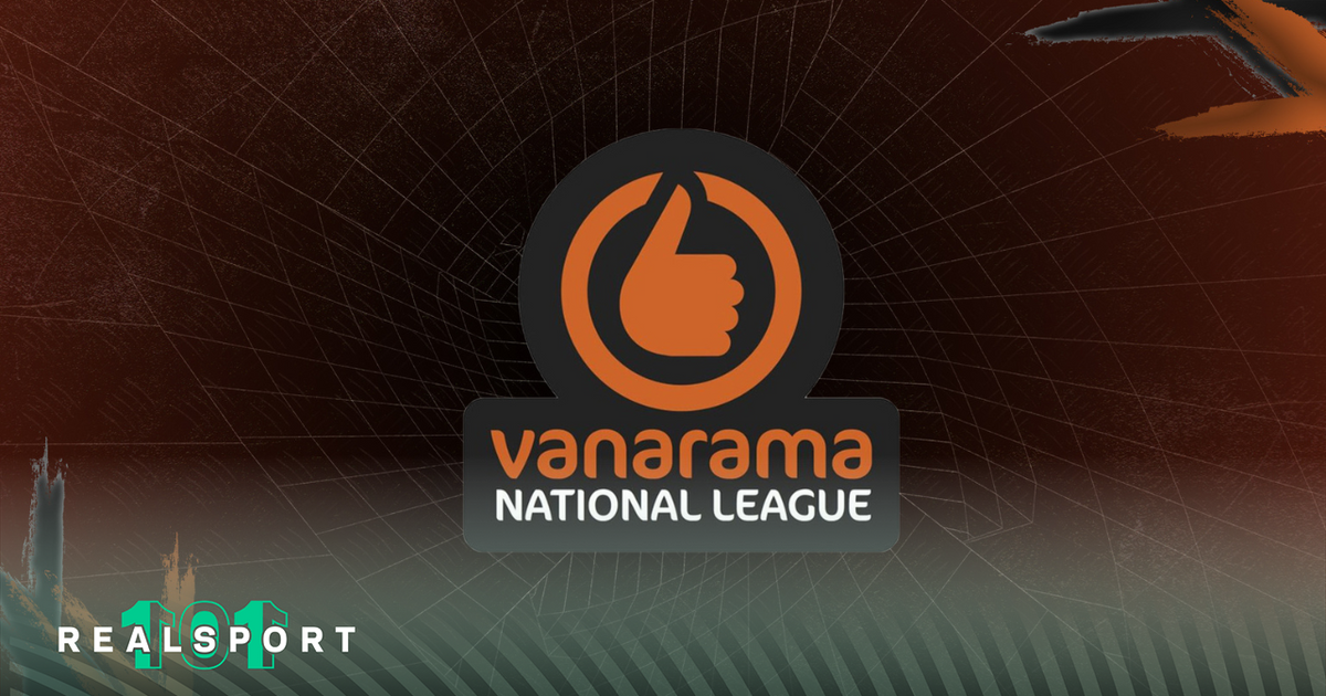 Vanarama National League logo with orange background