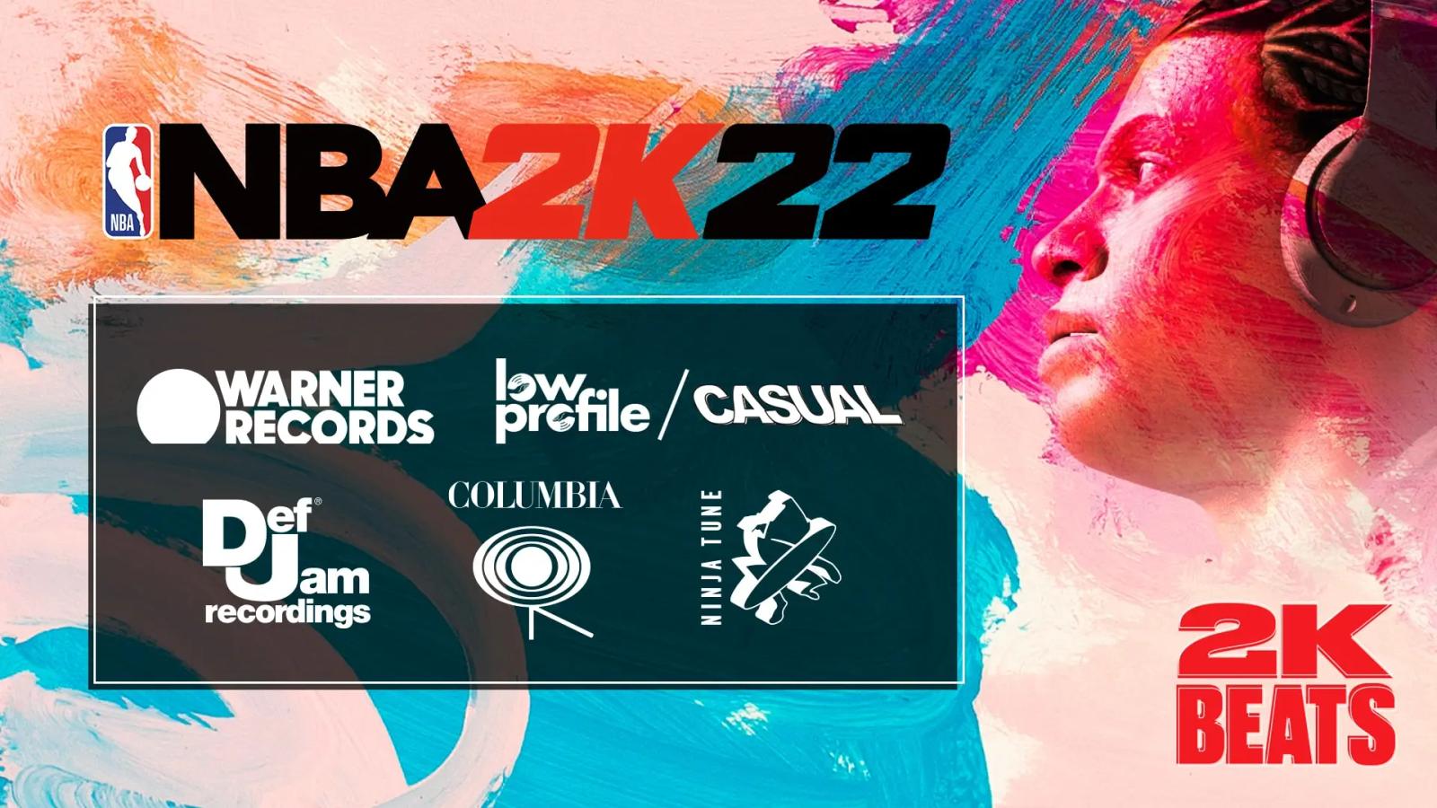 NBa 2K22 Soundtrack labels