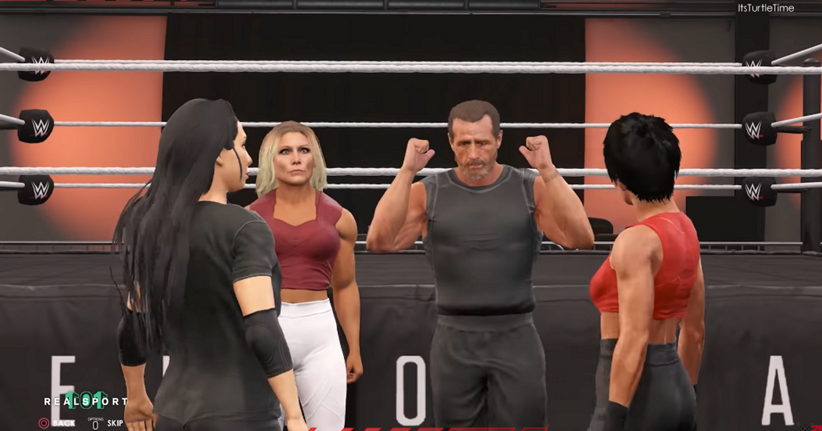 WWE 2K22: My Journey with MyRISE Mode